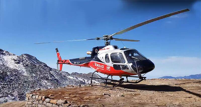 Heli tour